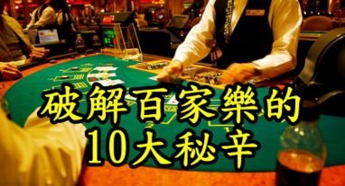 百家乐玩法介绍 - 游戏规则 3 百家乐发牌与博牌