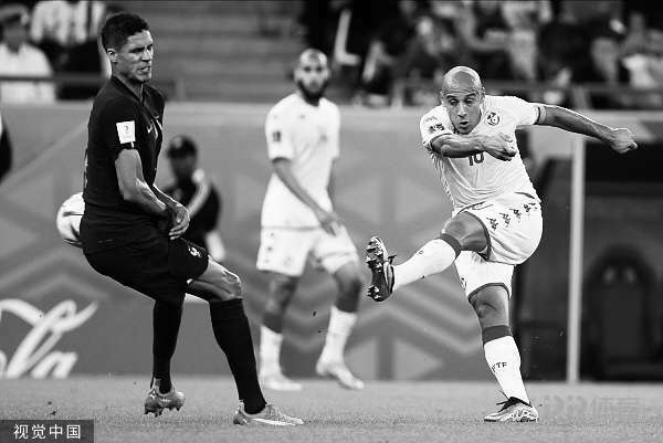 世界杯-突尼斯1-0法国 哈兹里破门、格列兹曼终场前绝平被吹 6 世界杯-突尼斯1-0法国 哈兹里破门、格列兹曼终场前绝平被吹
