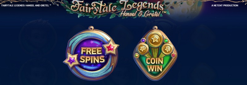 糖果森林里的幸运奇遇——《韩赛尔和格雷特》带你开启童话冒险 5 FREE SPINS 和 COIN WIN
